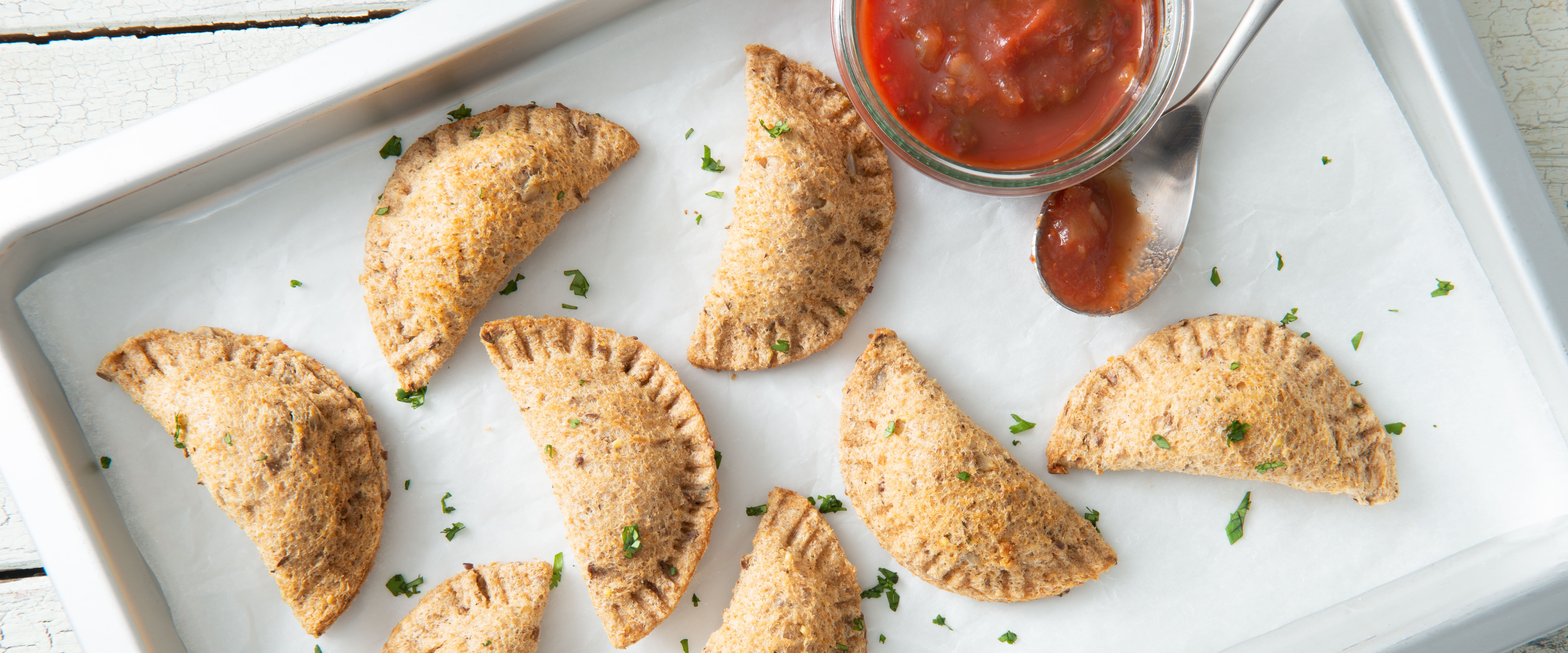 Spicy Sweet Potato and Black Bean Empanadas Dempster's